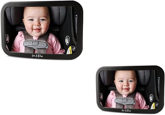 Leo&Ella Shatterproof Baby Car Mirror Set