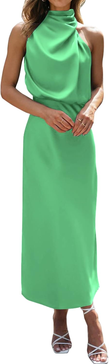 Elegant Mock Neck Sleeveless Cocktail Dress for Every Occasion