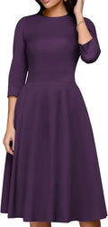 Timeless Women's Floral Midi Dress with Vintage Style for All Events