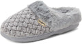 Dearfoams Claire Textured Knit Clog Slipper - Cloudlike Comfort Shoes