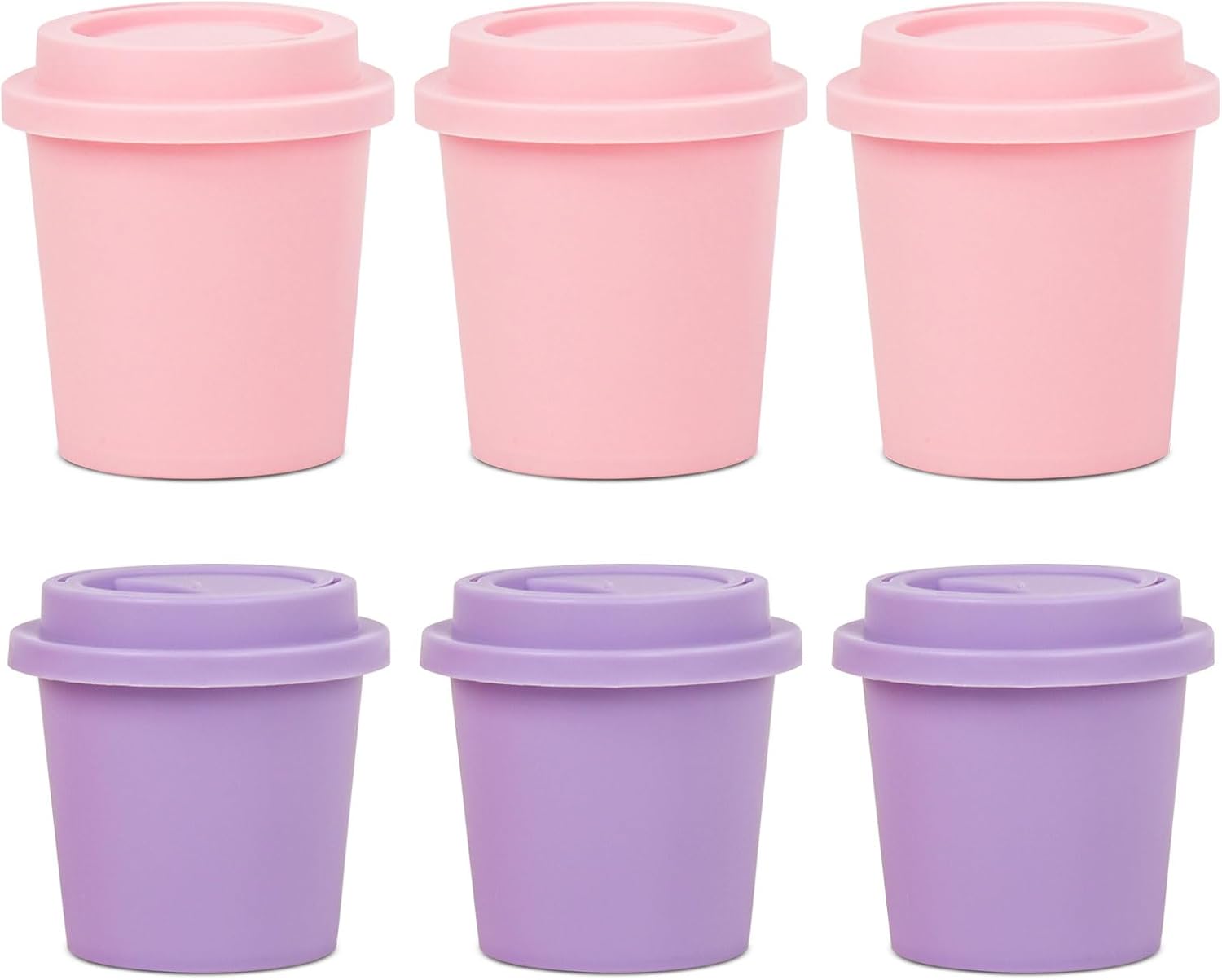 Travel-Friendly Beauty Blender Holders - Pack of 6