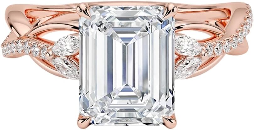 1-3 CT Moissanite Engagement Ring for Timeless Elegance