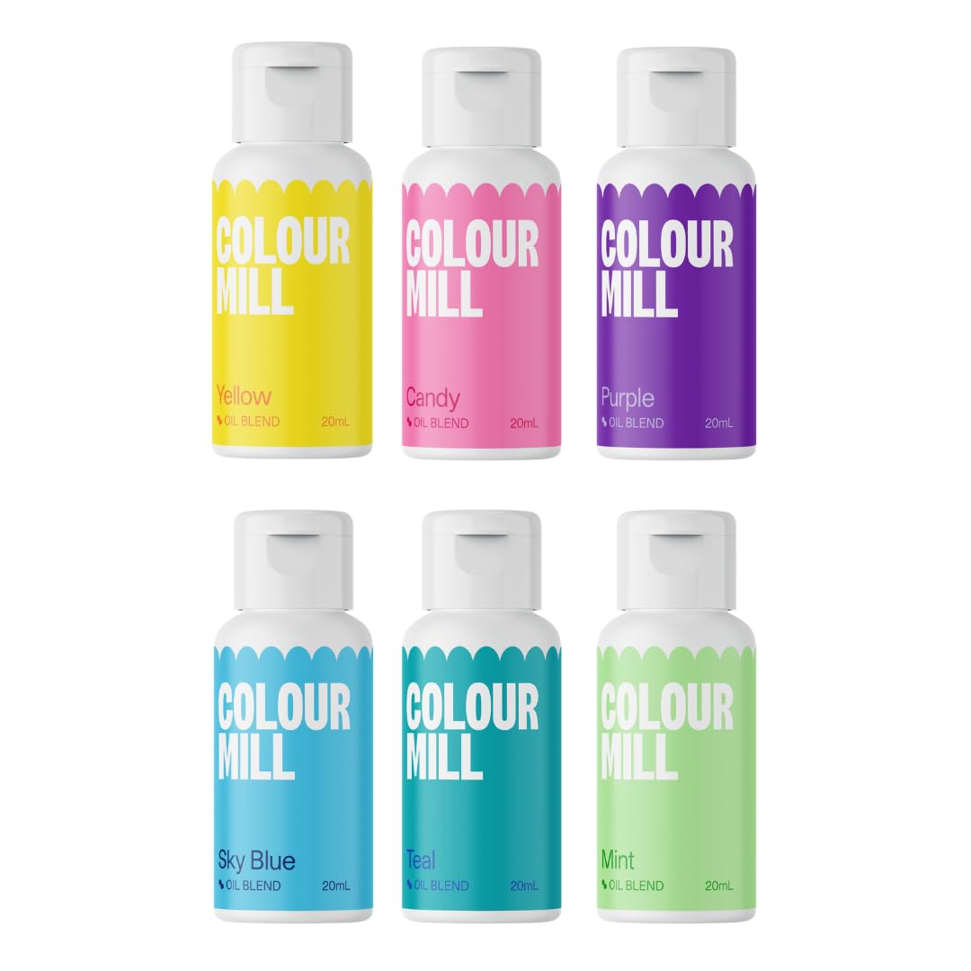 Colour Mill Oil-Based Food Coloring for Vibrant Baking Needs