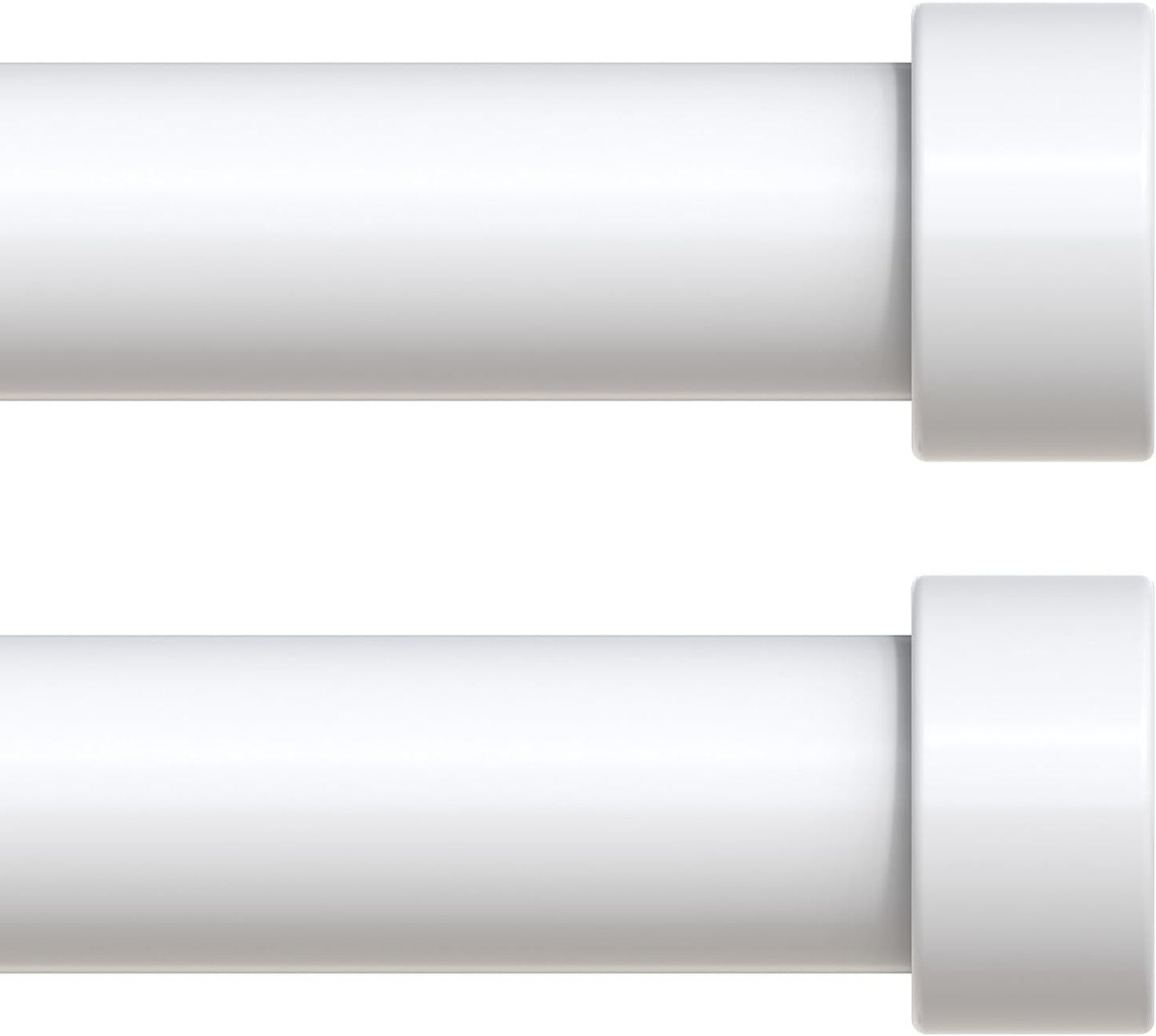 Heavy Duty Curtain Rods for Windows 28 to 48 Inch, Modern Design