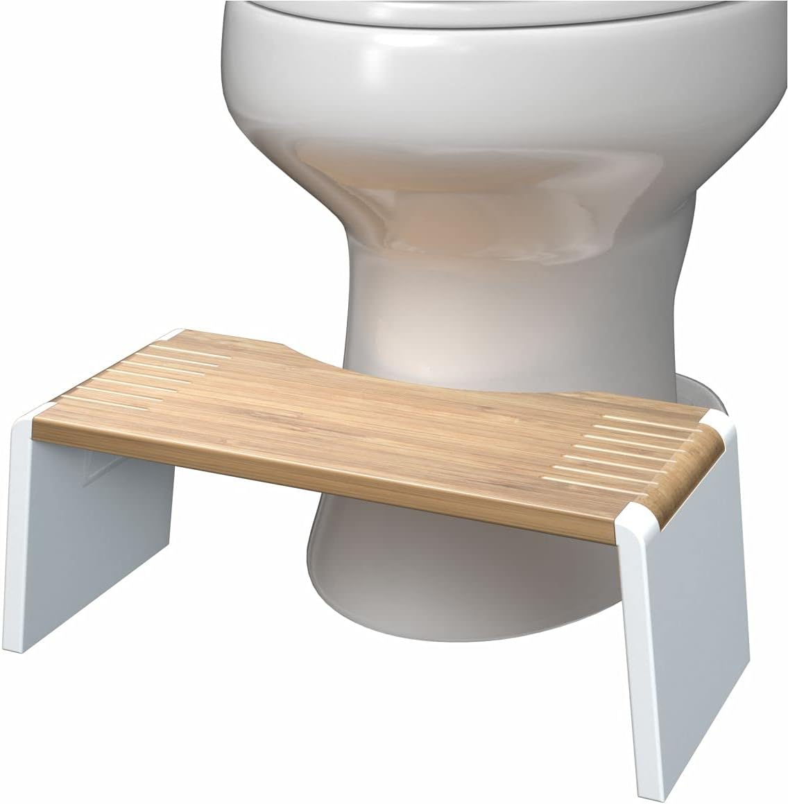 Squatty Potty Bamboo Toilet Stool: Foldable Comfort