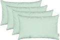Lumbar Throw Pillows Set of 4 20 in x 12 in - Canvas Spa Sunbrella
