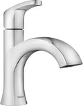 Moen Karis Chrome One-Handle Bathroom Sink Faucet - Clean, Reliable