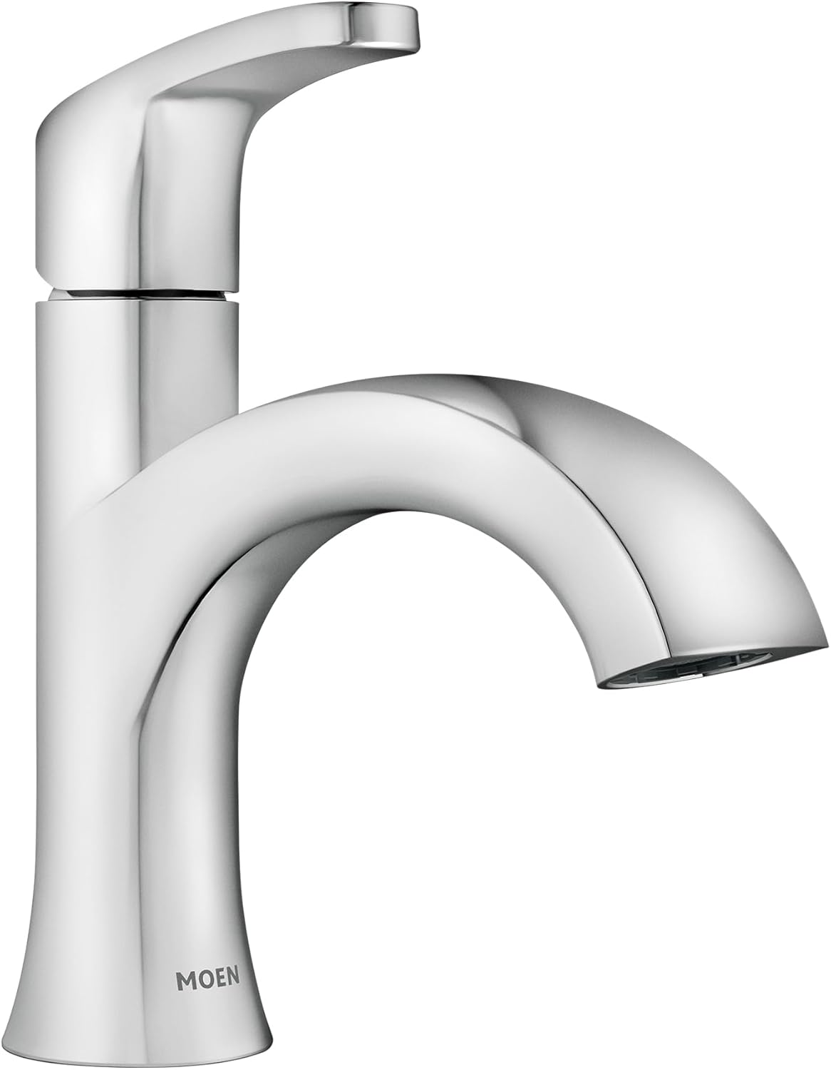 Moen Karis Chrome One-Handle Bathroom Sink Faucet for Style