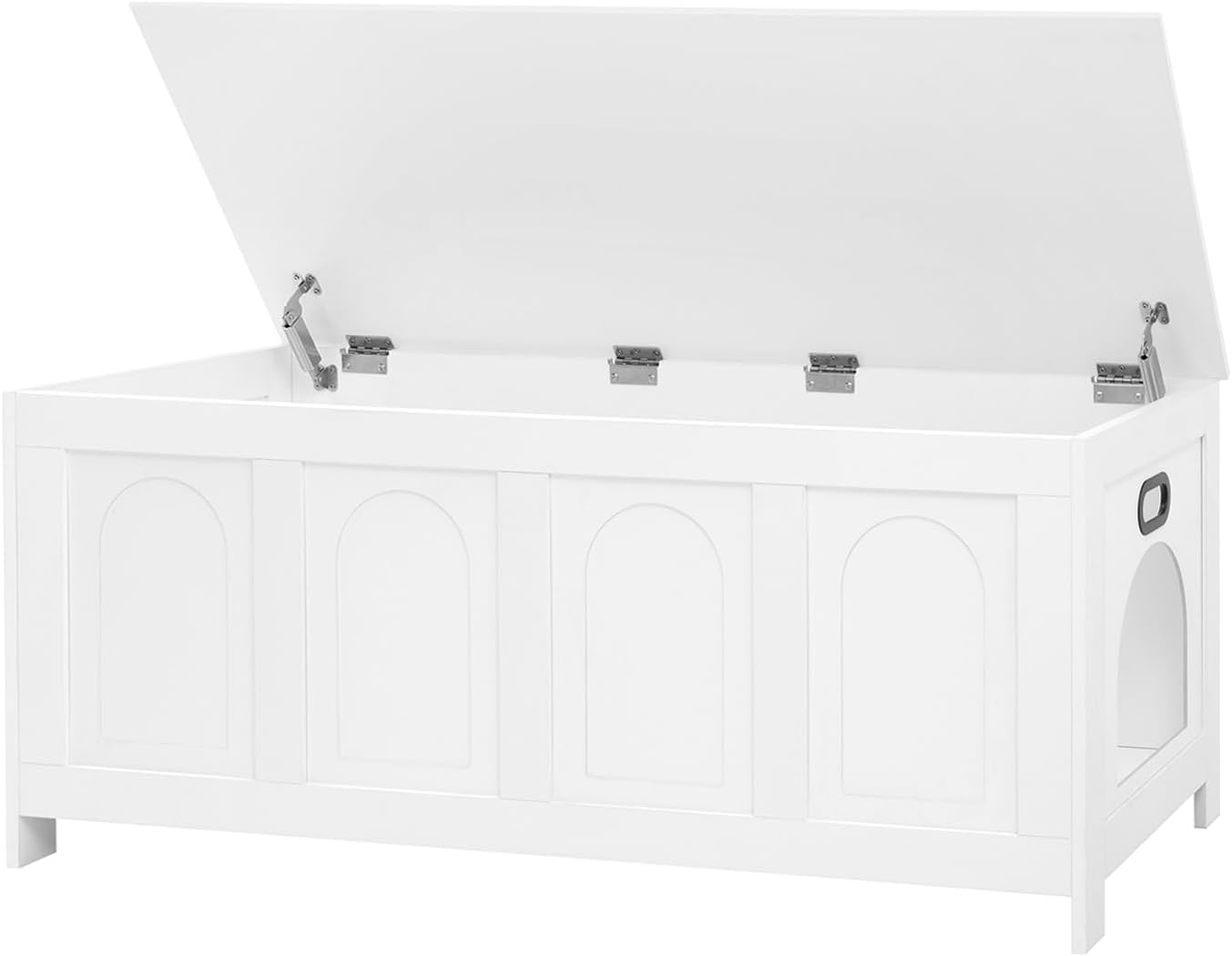 DINZI LVJ Cat Litter Box Enclosure: Stylish & Functional