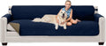 Sofa Shield 88 in Couch Slip Cover Navy Sand - Reversible Pet