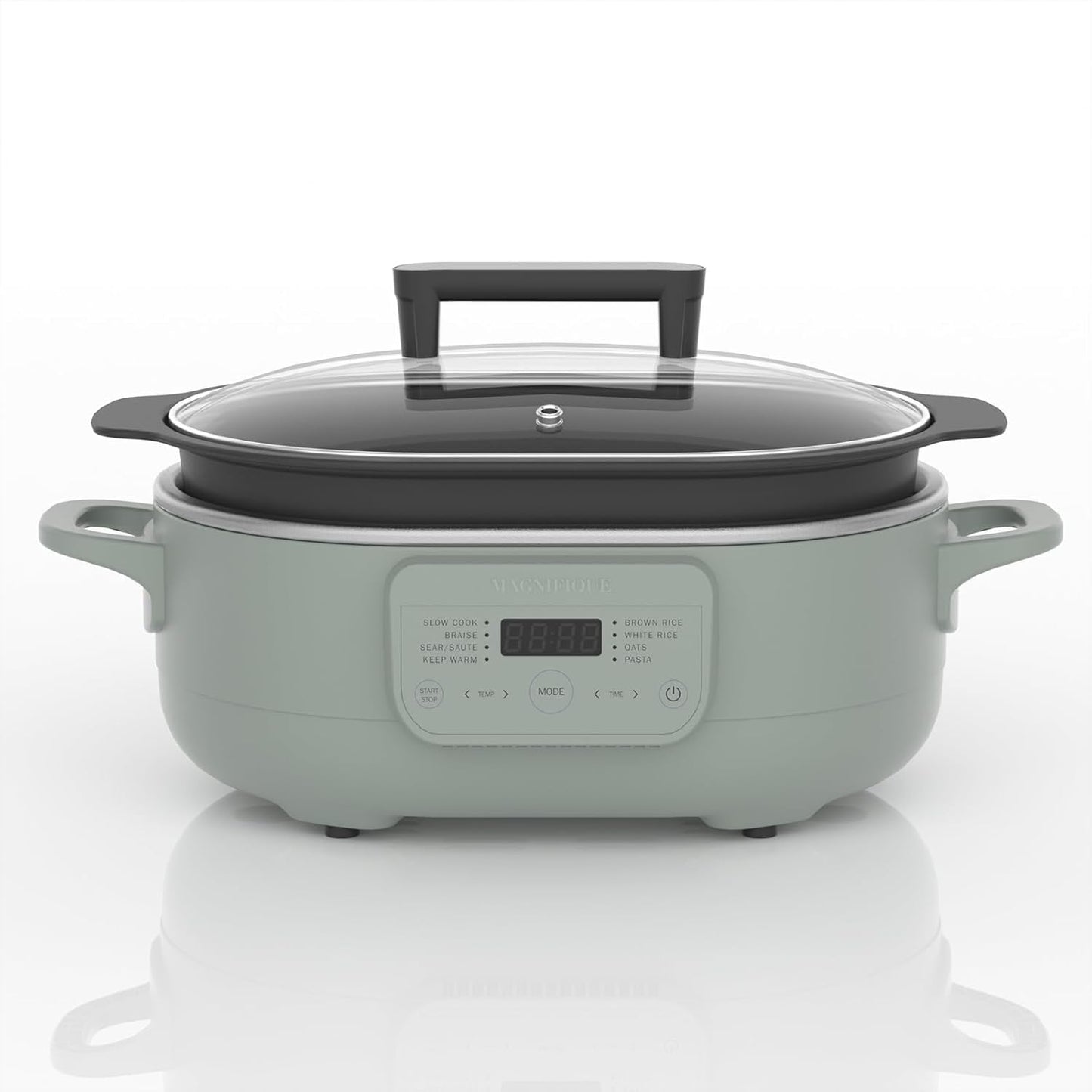 6QT Multi-Cooker: 8-in-1 Programmable Slow Cooker