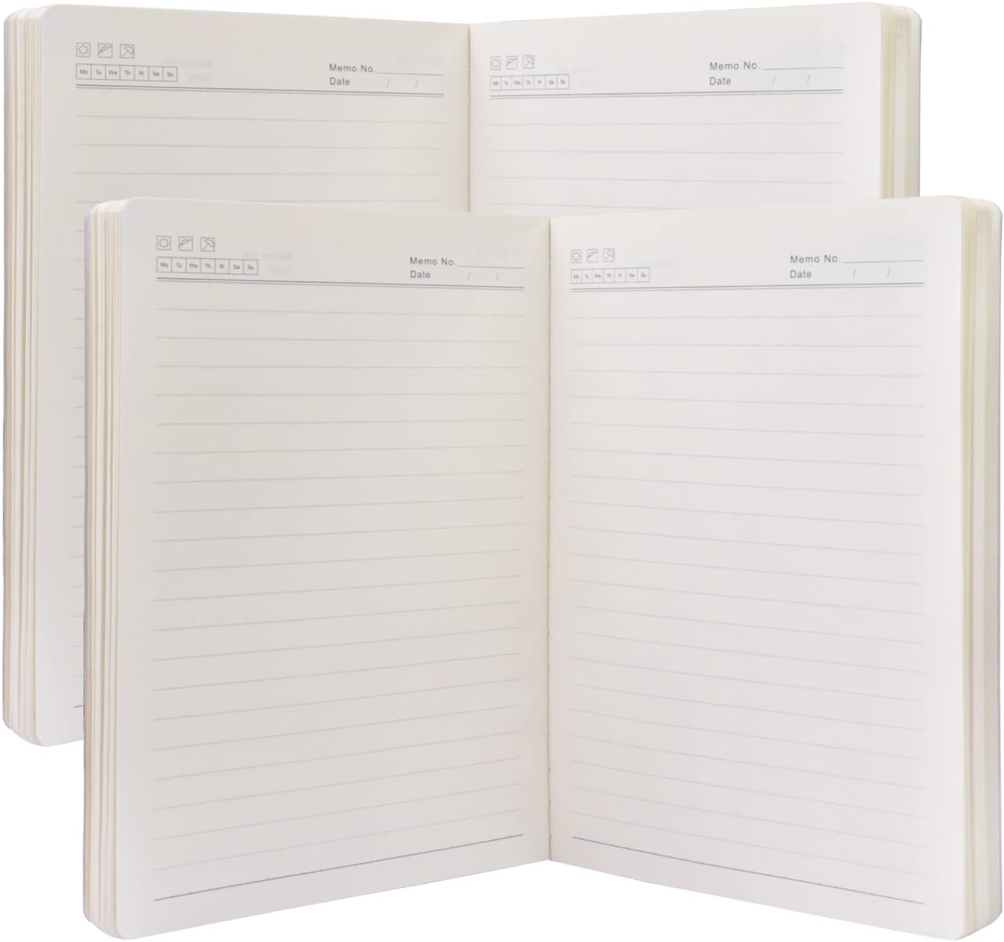 200 Pages 100Gsm Thick Refill Paper, A5 Size, College Ruled - Daily Use!