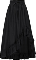 Scarlet Darkness Renaissance Midi Skirt Asymmetrical (Style FYZD)