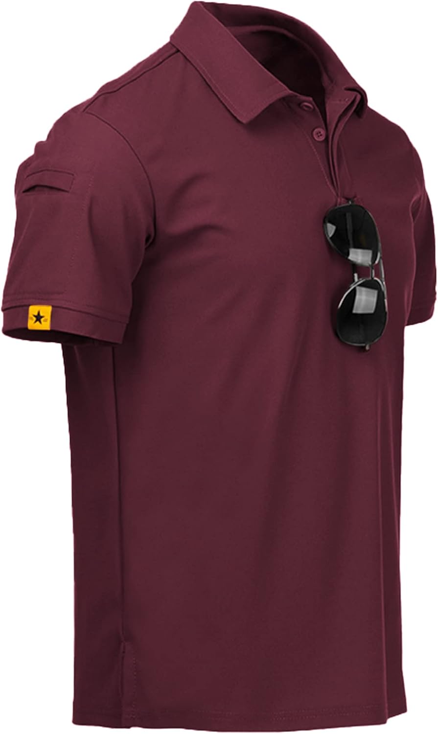 V VALANCH Mens Polo Shirts for Golf and Tennis Activities