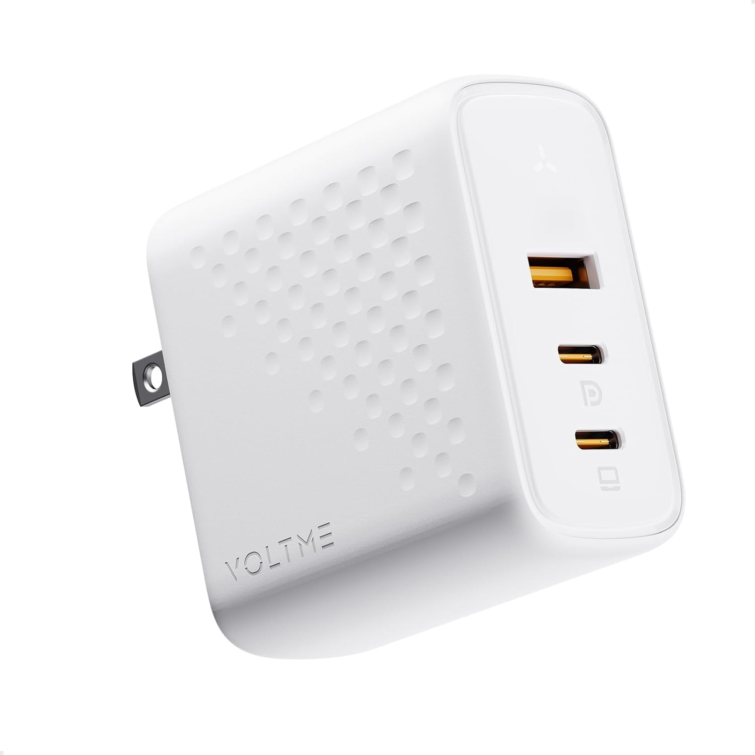 VOLTME 100W GaN III USB C Wall Charger for Fast Charging
