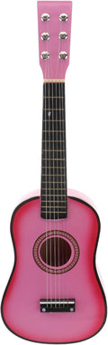 23 Inch Acoustic Guitar for Kids - Beginner Wooden Guitar Pink