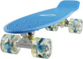 22 in Mini Cruiser Skateboard for Kids and Beginners - Retro Deck