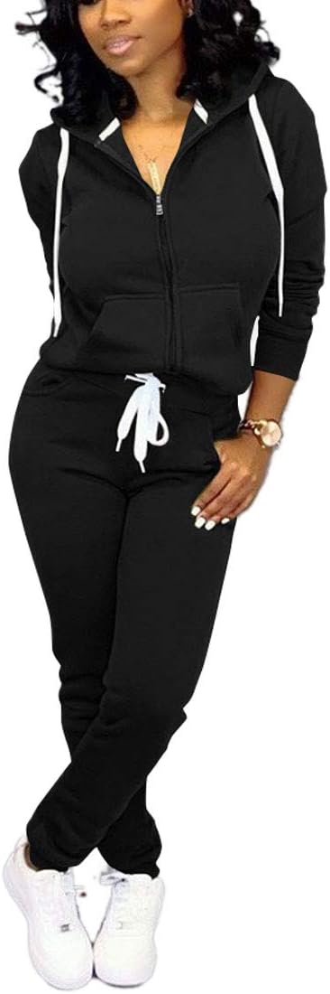Nimsruc Jogging Suits for Women - Stylish 2 Piece Casual Set