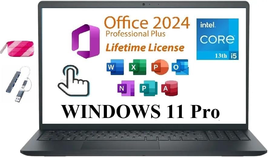 Dell Inspiron 15 3530 Business Laptop with Microsoft Office 2024