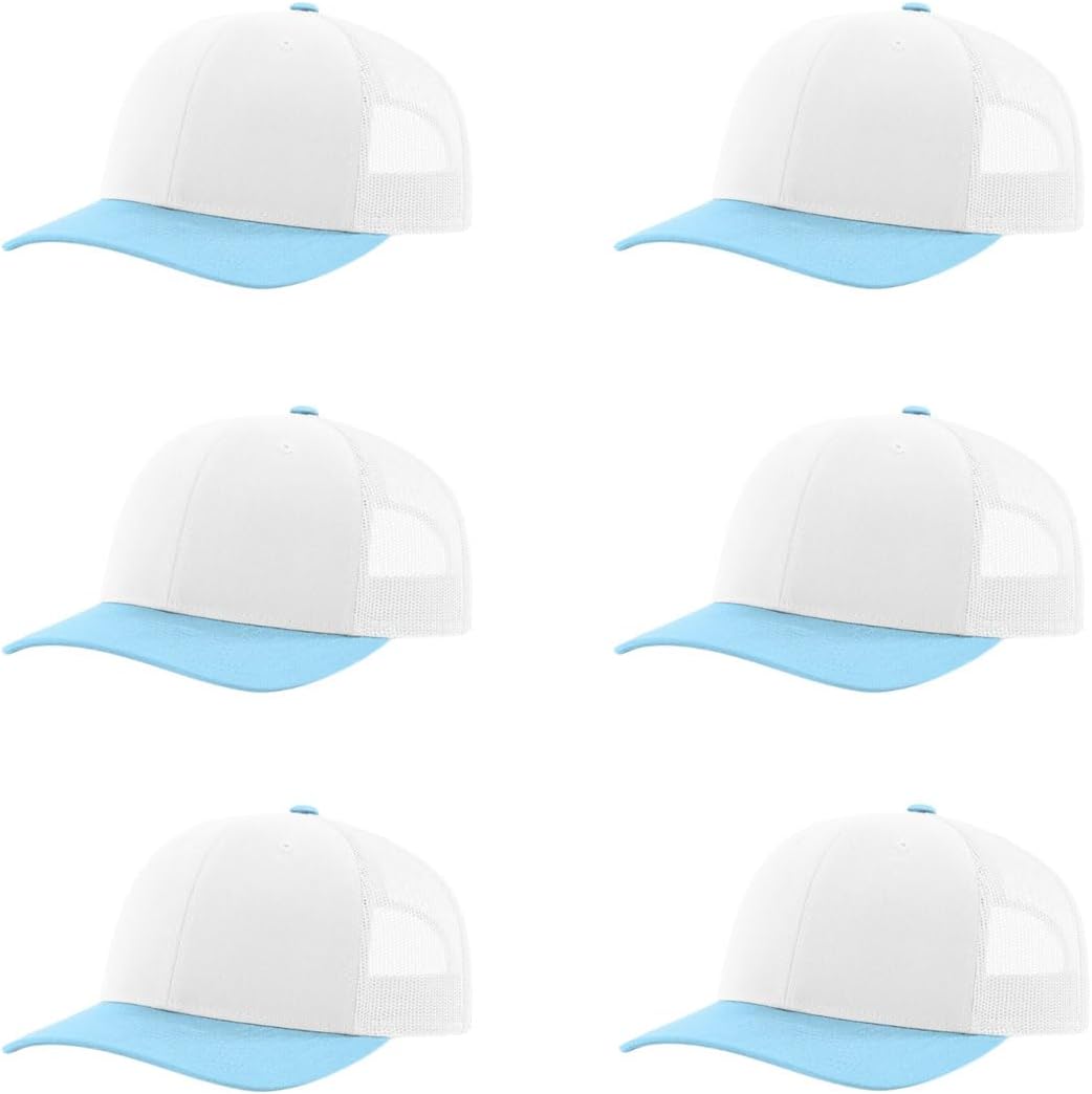 Richardson 112 Classic Six-Panel Adjustable Snapback Trucker Cap