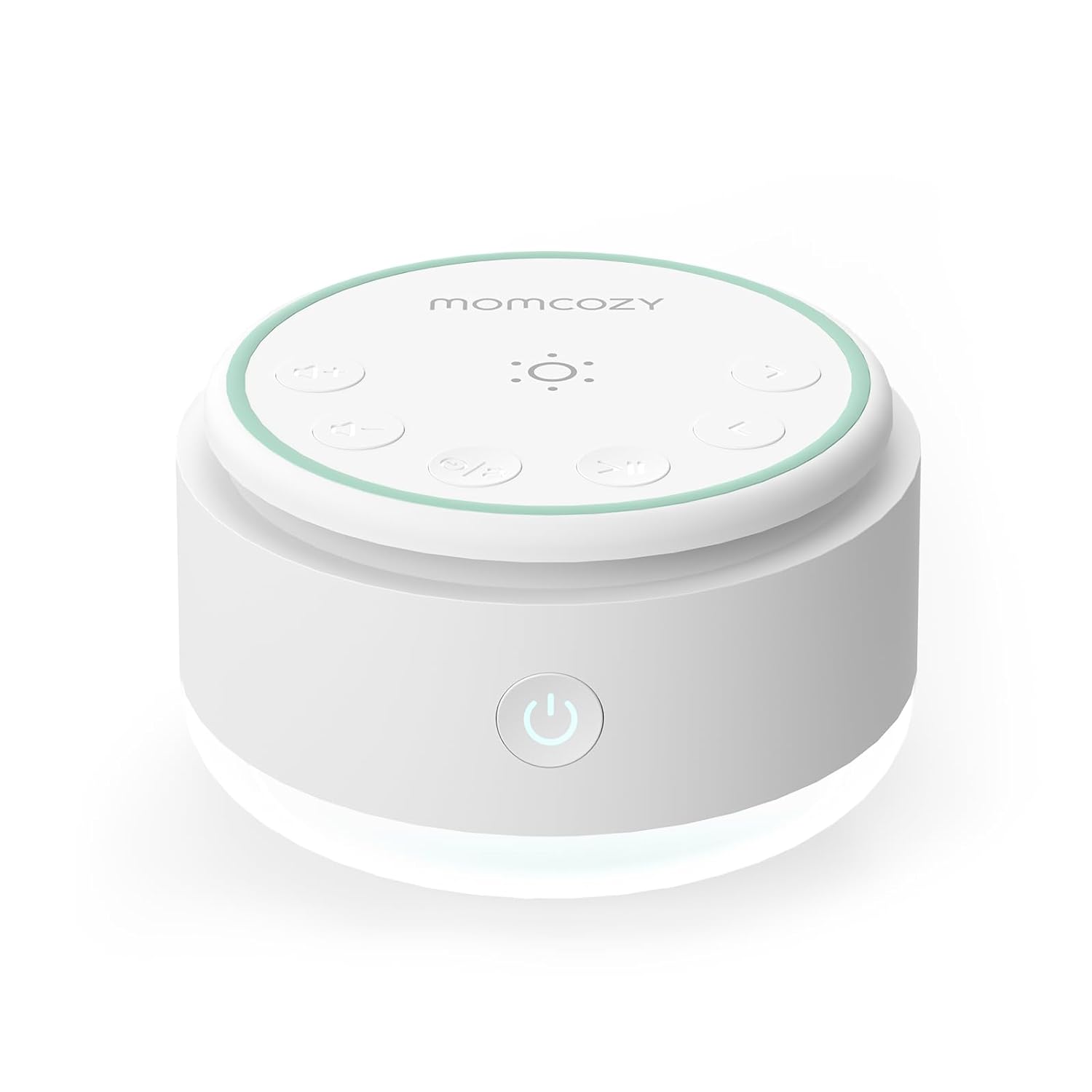 Momcozy Portable Baby Sound Machine | 20 Sleep Sounds + Night Light