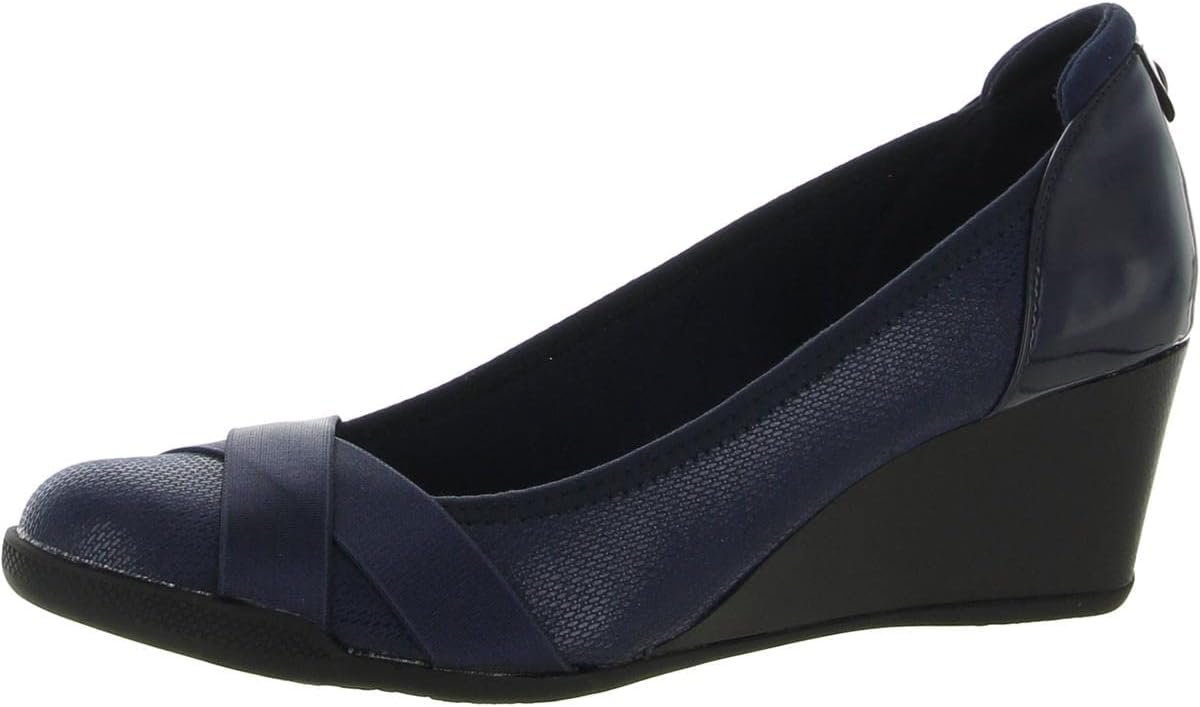 Anne Klein Women's Timeout Wedge Heel Pump for Comfort and Style