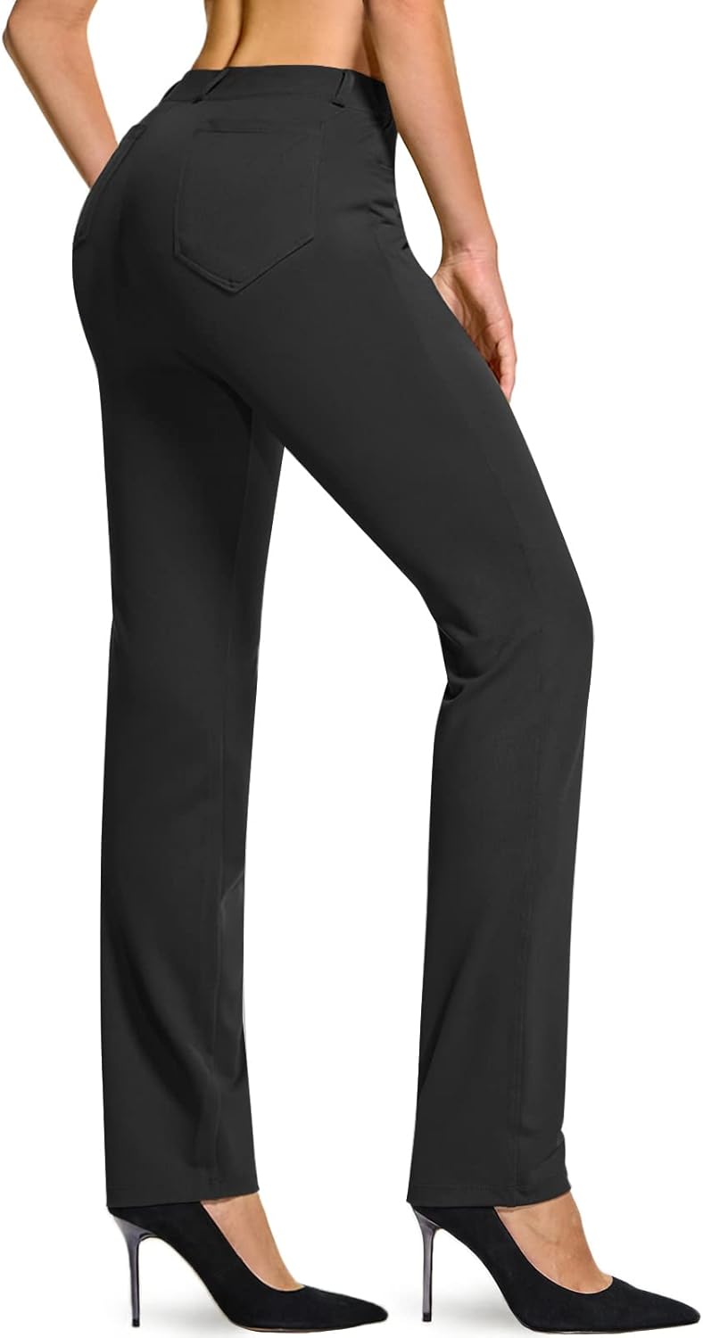 TSLA Women's Yoga & Dress Pants for Office and Casual Wear