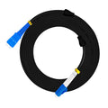 250M LC to SC Outdoor Armored Duplex 9/125 SM Fiber Optic Cable Jumper