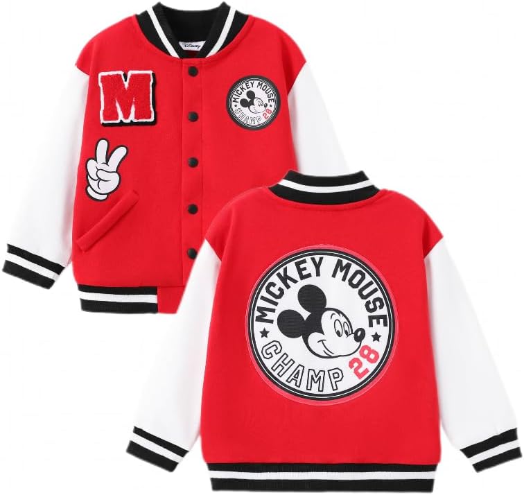 Disney Mickey Mouse Varsity Jacket for Kids 2-14 Years