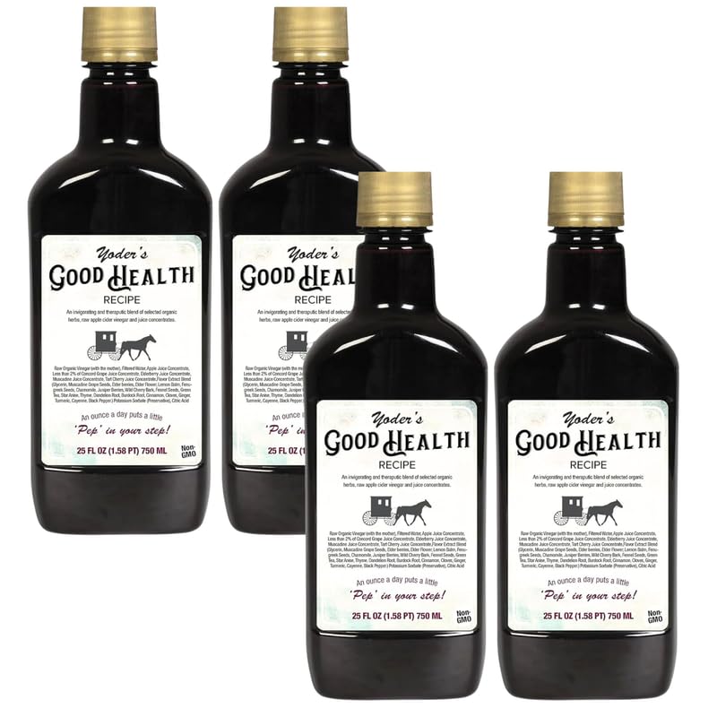 Yoders Good Health Recipe Apple Cider Vinegar Liquid Complex