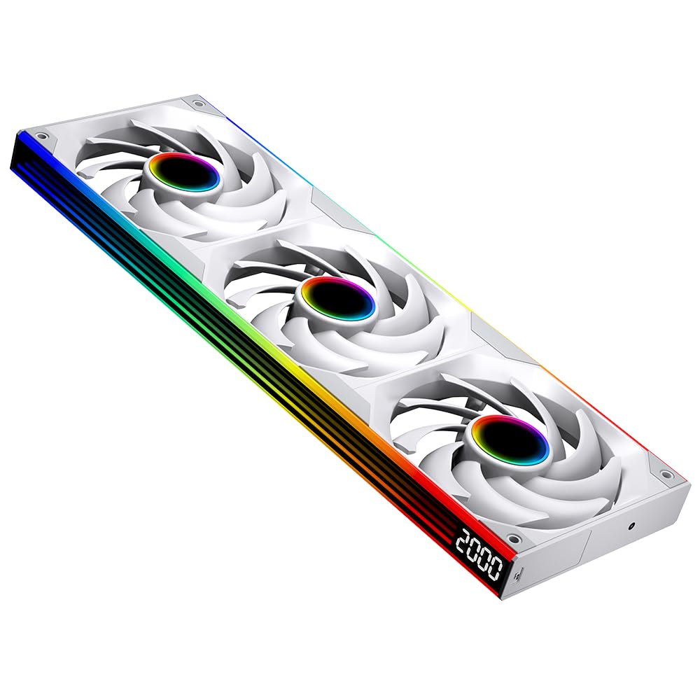 SL360 ARGB PC Case Fan with Infinity Mirror Design for Cooling