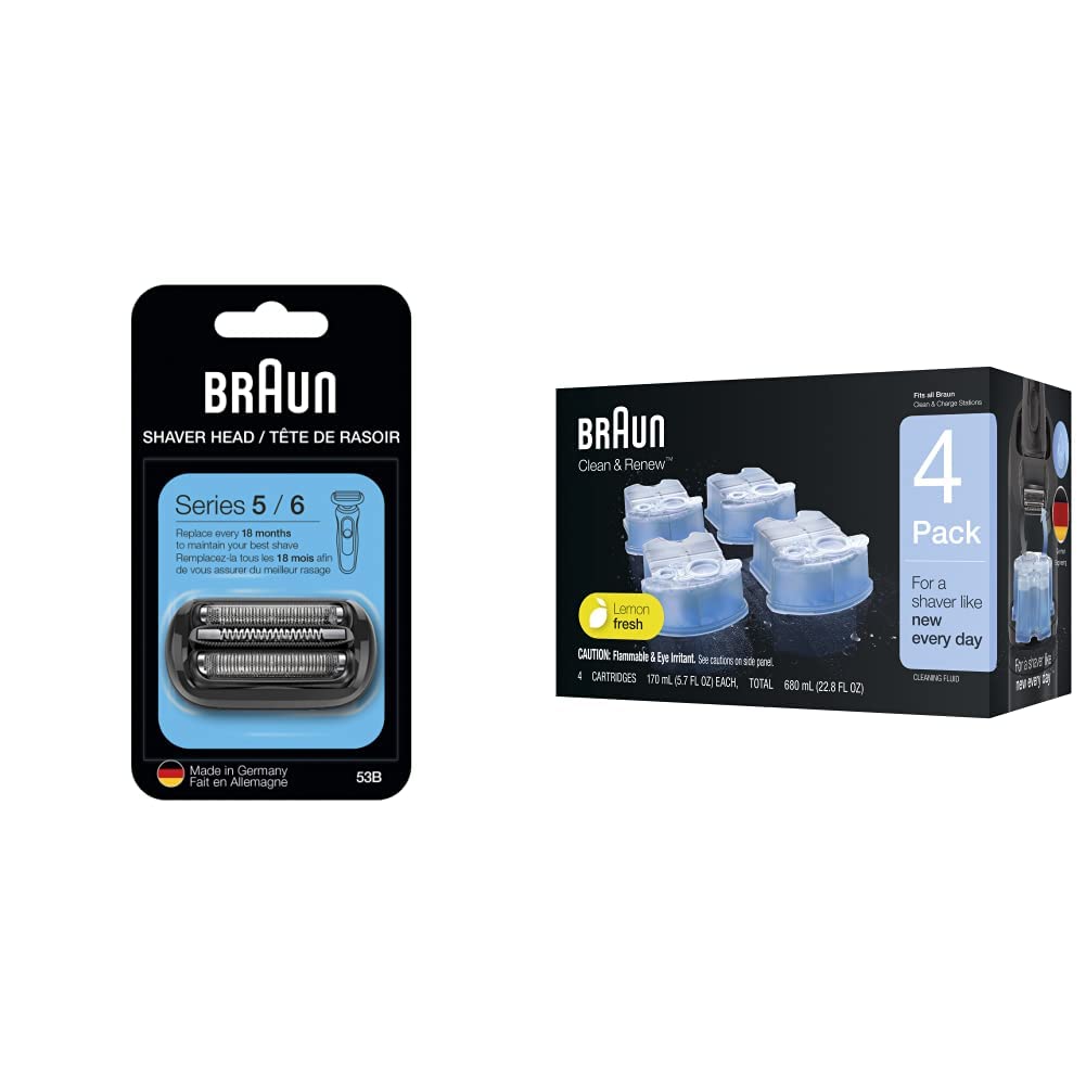Braun Series 5 and 6 Electric Shaver Replacement Head 53B