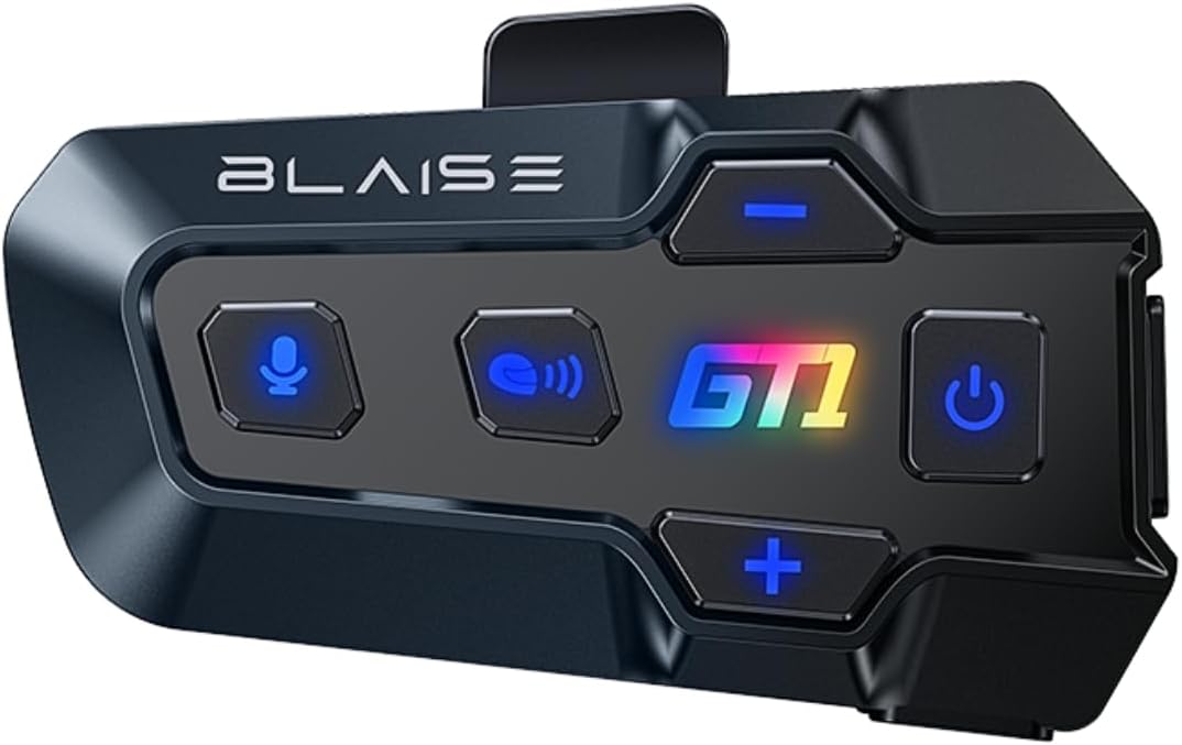 GT1 Motorcycle Helmet Bluetooth Headset for Riders Music Share