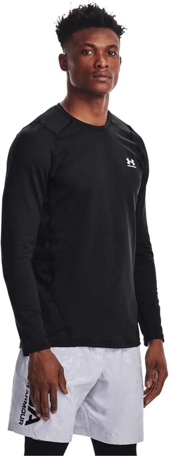 Under Armour Mens ColdGear Armour Fitted Crew for Ultimate Comfort