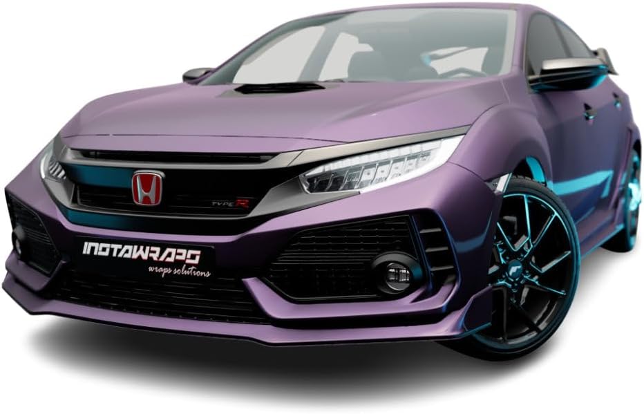 KPMF Car Wrap Roll K75400 Matte Purple/Black Iridescent Review
