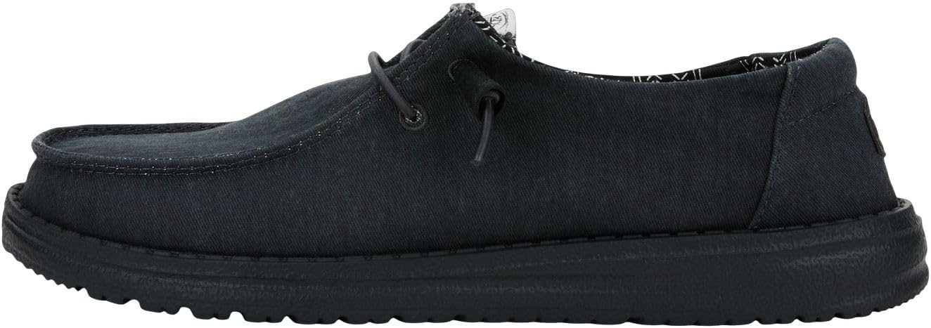 Hey Dude Women's Wendy Chambray Lace-Up Loafer for Comfort