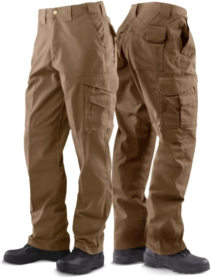 Tru-Spec Tactical Pants for Men - Water-Resistant Cargo Workwear