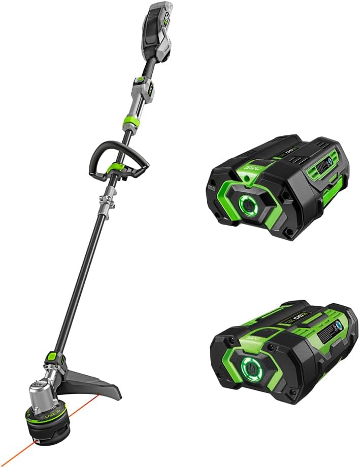 Powerful Cordless String Trimmer Bundle + Extra Battery