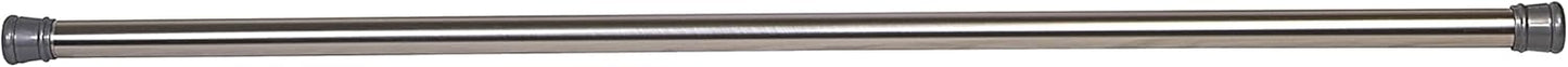 Adjustable Classic Shower Rod, Brushed Nickel Finish