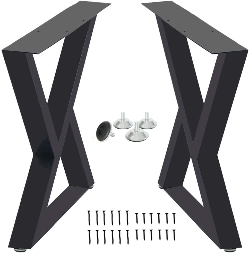 Triangle Shape Cast Iron Dining Table Legs for Rustic Furniture