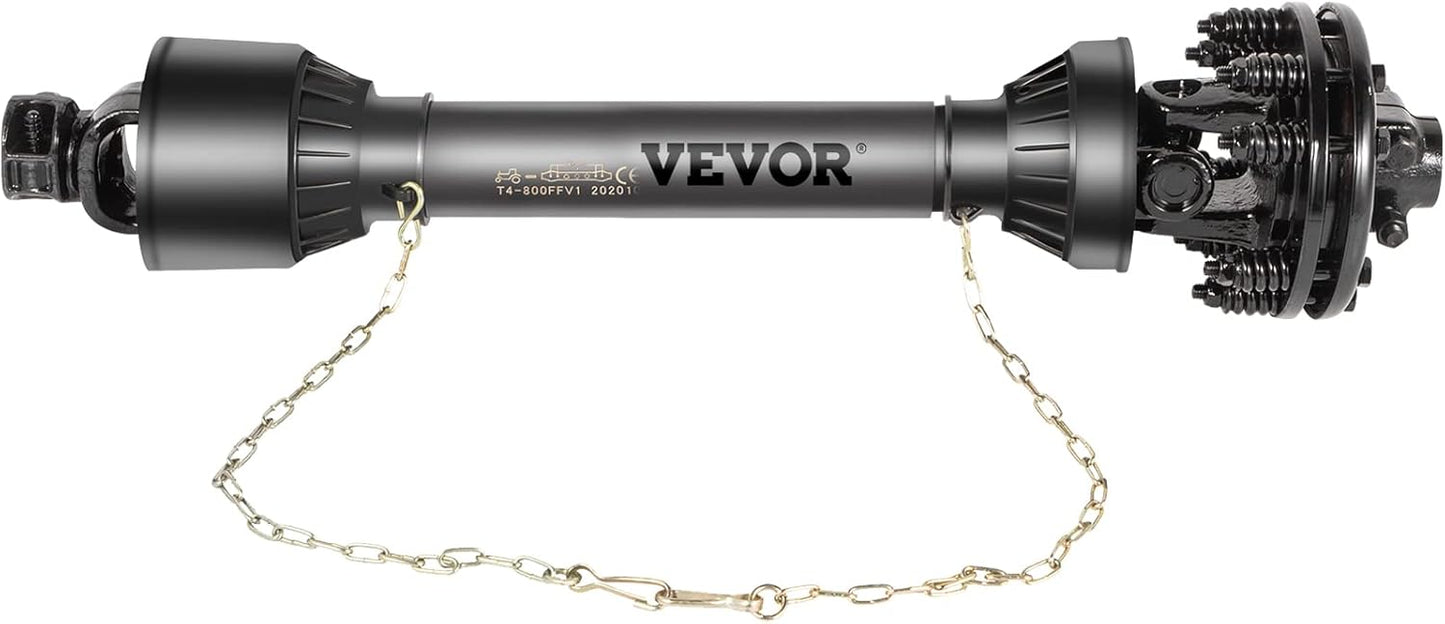 VEVOR PTO Shaft - Durable 1-3/8in Drive Shaft for Tractors