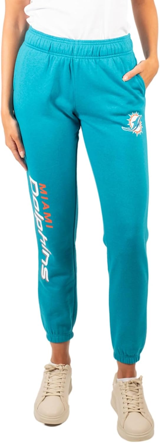 Ultra Game Women's NFL Official Super Soft Sweatpants Joggers