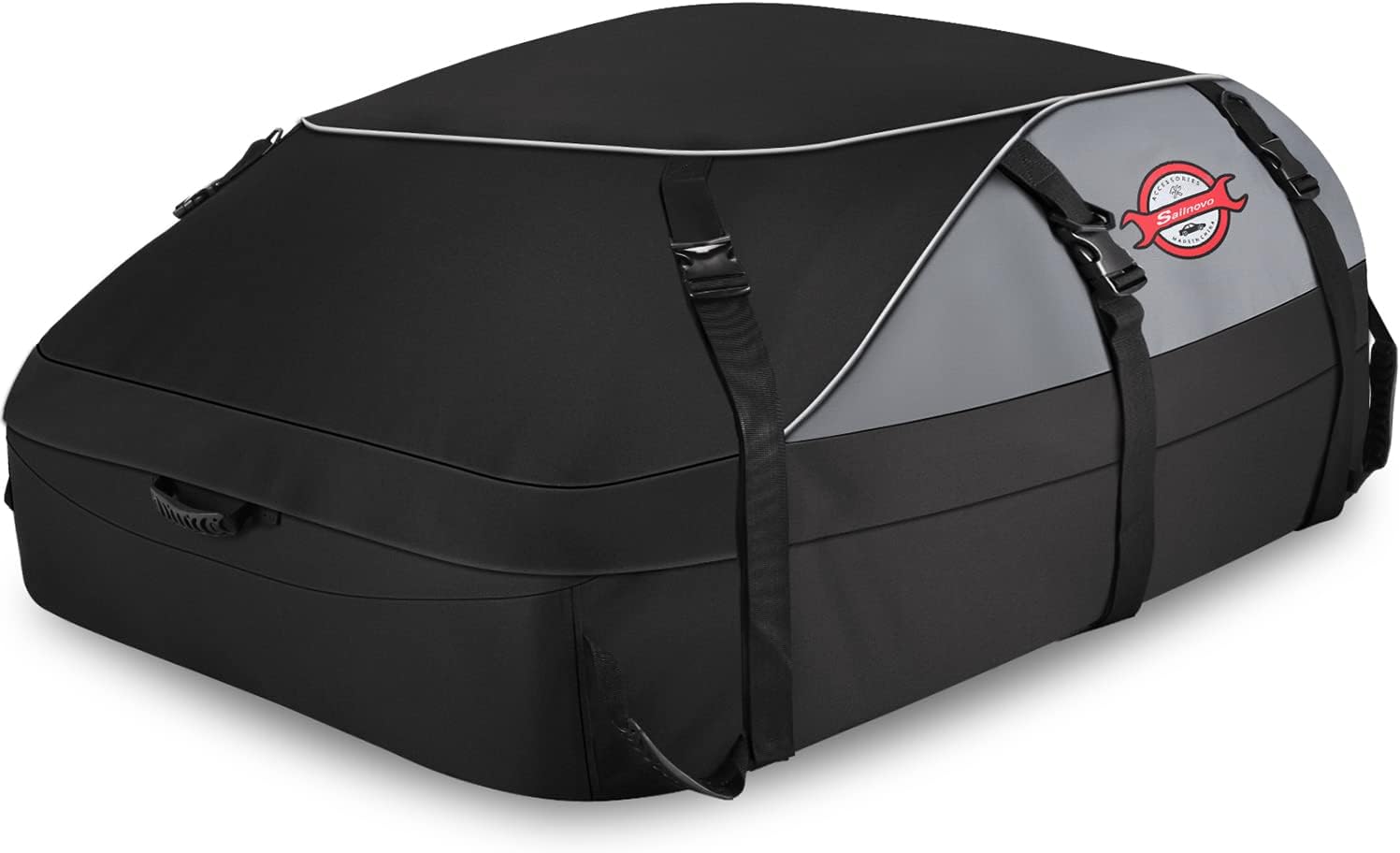 Sailnovo Waterproof Car Rooftop Cargo Bag - 20 cu ft, No Rack Needed! Securely Tie-Down for Safe Travel