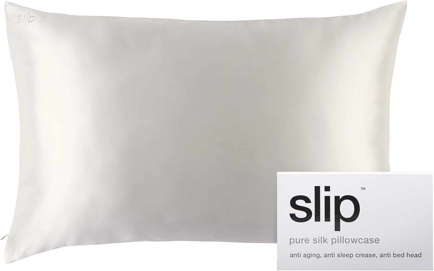 Slip Pure Silk Pillowcase - 100% Mulberry Silk for Beauty Sleep