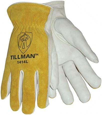 Tillman 1414 Top Grain Cowhide Drivers Gloves - 4 Pairs Pack