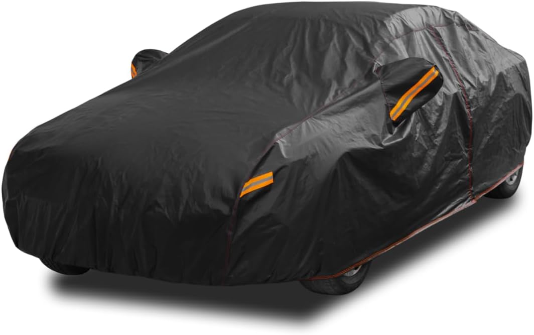 6 Layer Heavy Duty Car Cover for All Weather Protection