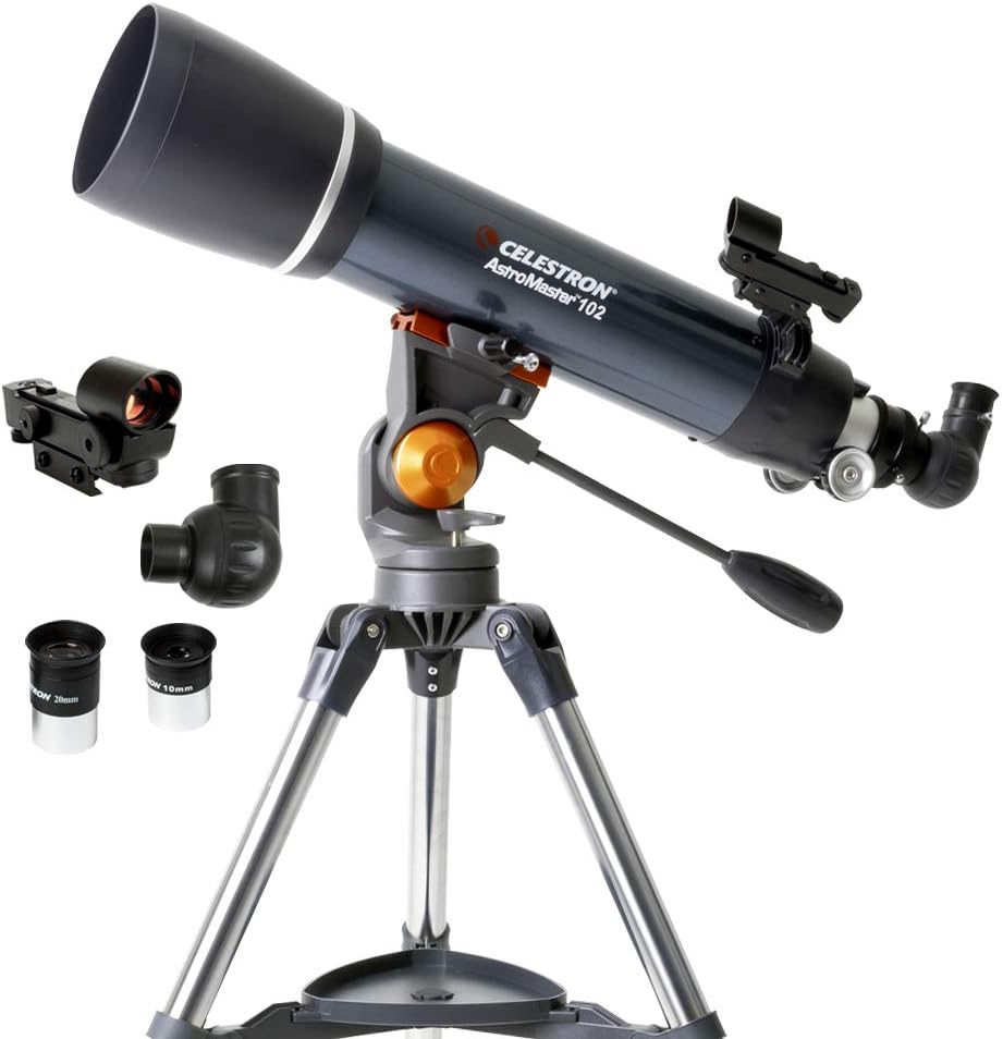 Celestron AstroMaster 102AZ Telescope for Beginners and Kids