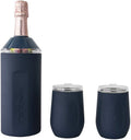 Vinglac Portable Wine Chiller Set with Glasses