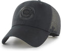 Black Mesh Trucker Baseball Cap - Unisex Adjustable Snapback
