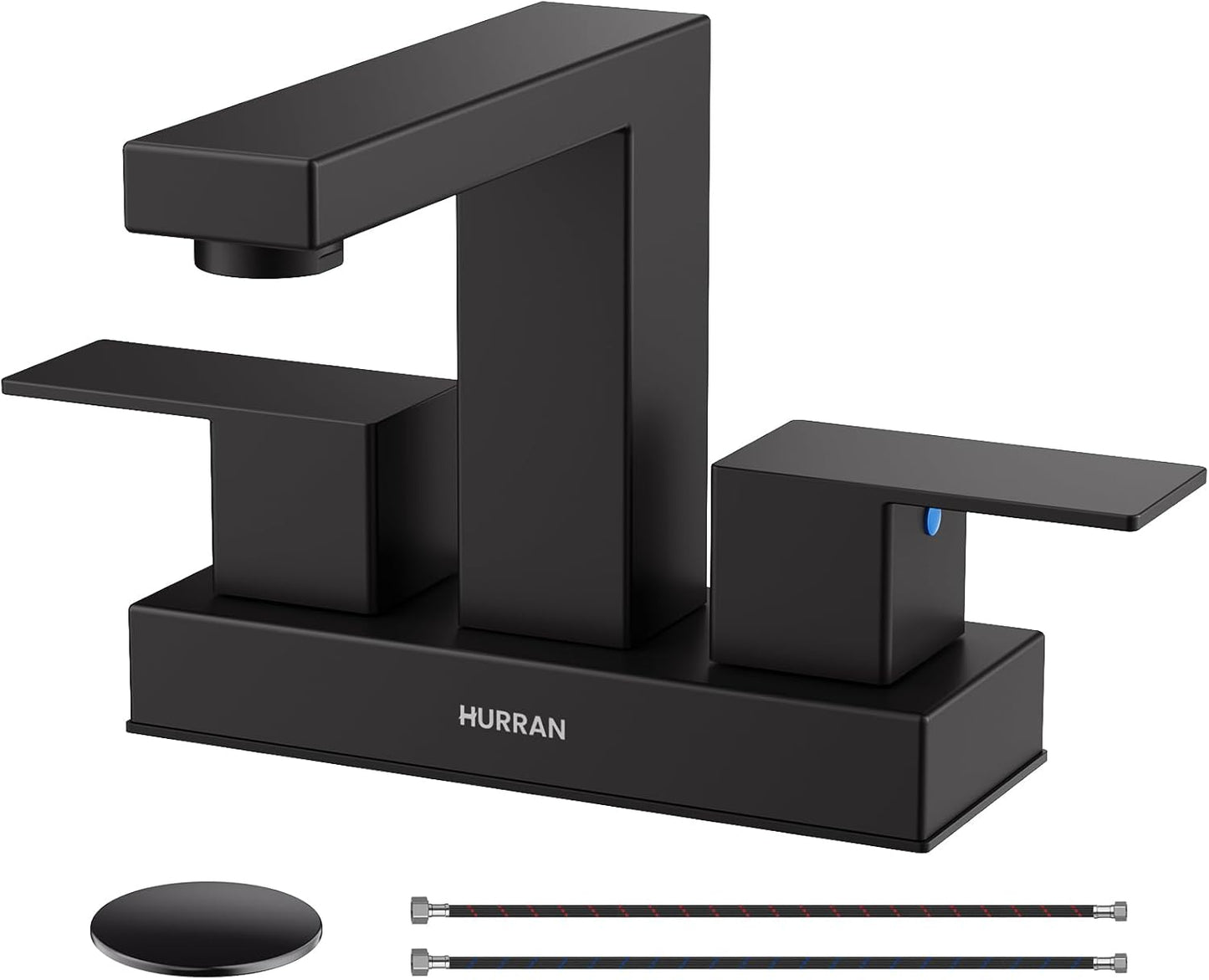 Matte Black Bathroom Sink Faucet for Stylish Home Decor